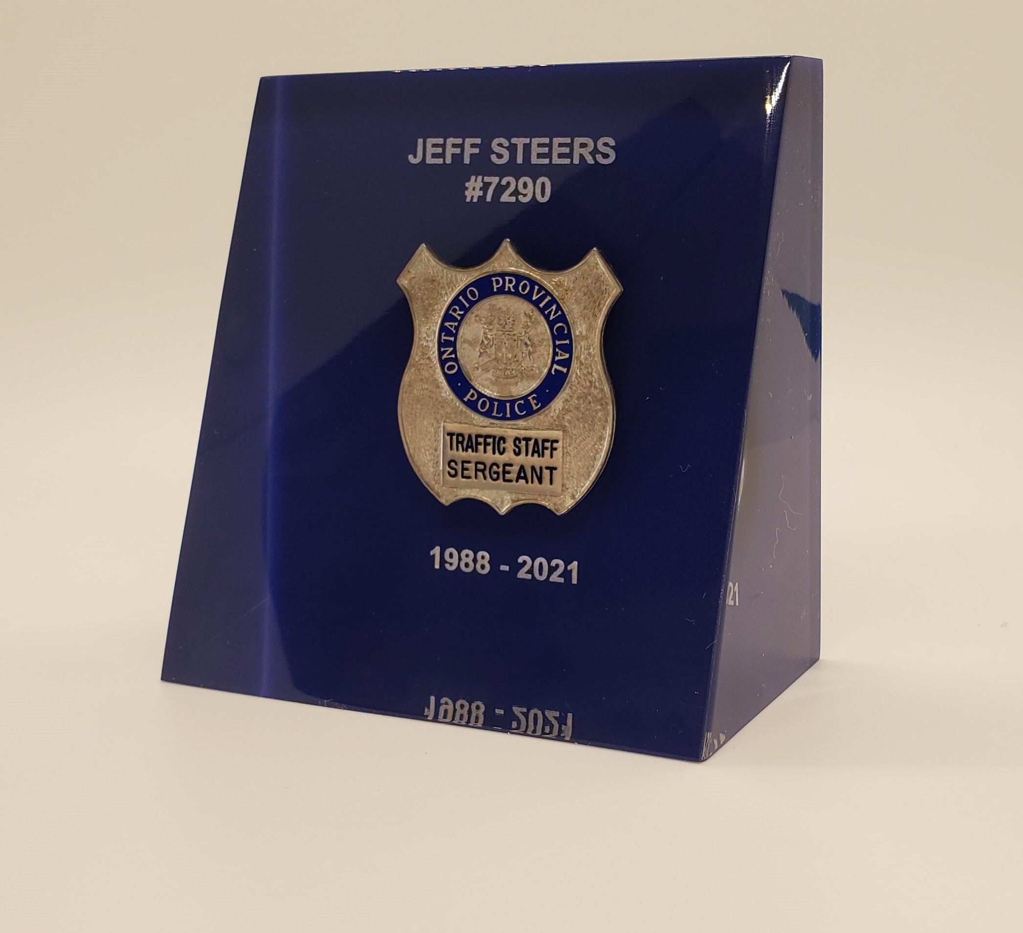 Badge Encasement Wedge Style OPP Shop